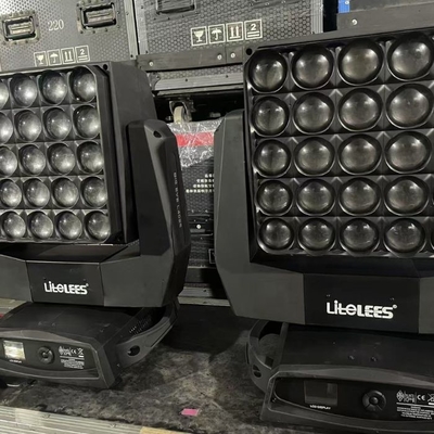 Powerful Led Moving Head Lishi LiteLEES 25-Piece 40 Watt Moving Head Stage Lights